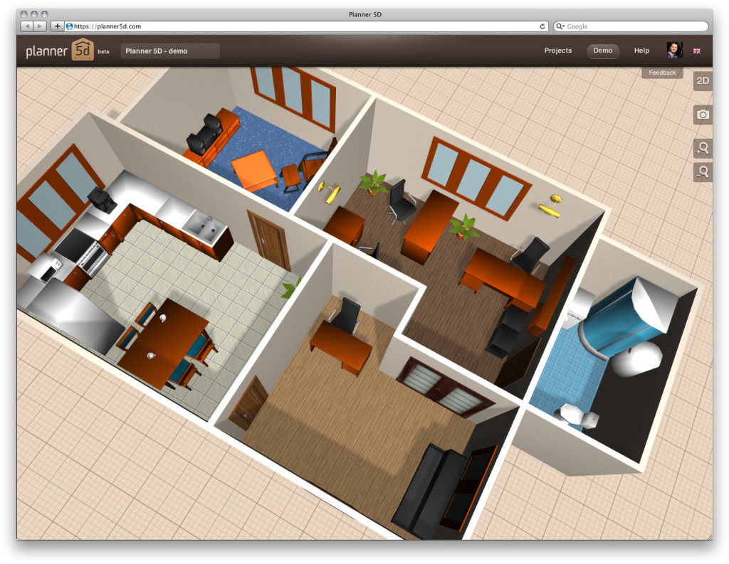 Get Modernas Planos De Casas En L 3D Background