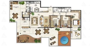 planta-de-casas-modernas-4-quartos