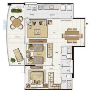 plantas-casas-duplex-com-3-quartos
