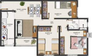 plantas-apartamentos-3-quartos