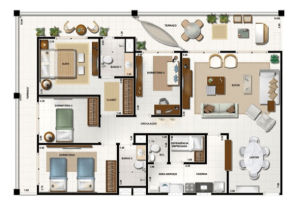 Projetos-de-casas-com-4-quartos