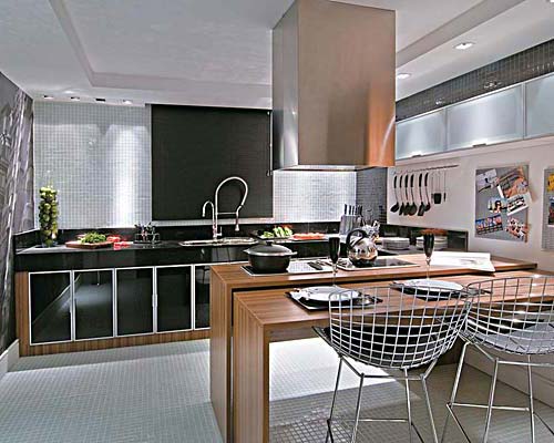 Balcão de cozinha planejado e moderno – Fotos | Decorando Casas
