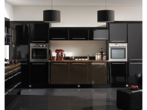 piso-porcelanato-preto-para-cozinha
