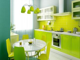Decoração-cozinha-verde-Fotos