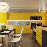 Decoração-de-cozinha-na-cor-amarela