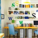Decoração-do-home-office-colorido