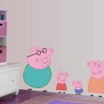 Decoração-de-quarto-da-Peppa-Pig