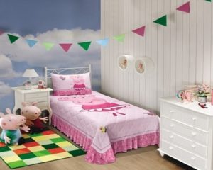 Decoração-de-quarto-da-Peppa-Pig