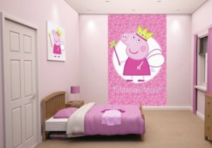 Decoração-de-quarto-da-Peppa-Pig