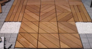 Piso antiderrapante para quintal
