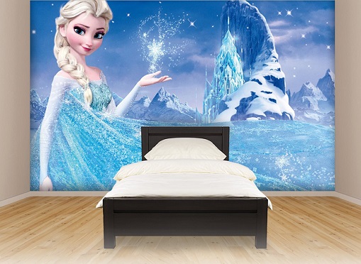 Decoração de quarto da Frozen - Decorando Casas