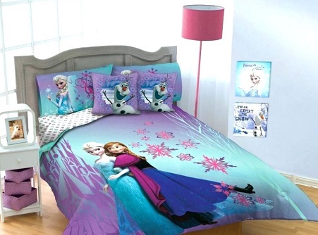 Decoração de quarto da Frozen - Decorando Casas