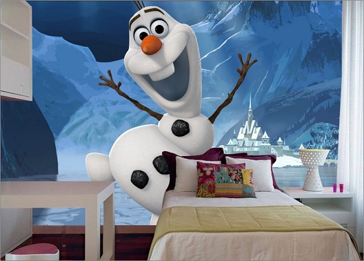 Decoração de quarto da Frozen - Decorando Casas