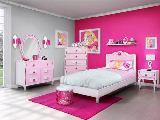 Decoração-de-quarto-da-Barbie