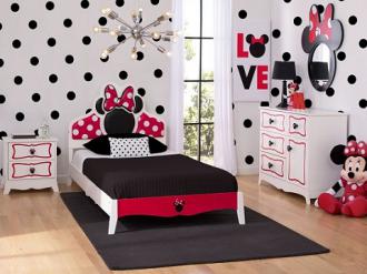 Decoração-de-quarto-da-Minnie