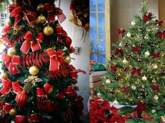 Como decorar árvore de Natal com laços | Decorando Casas