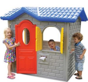 Casinha infantil de plástico - Decorando Casas